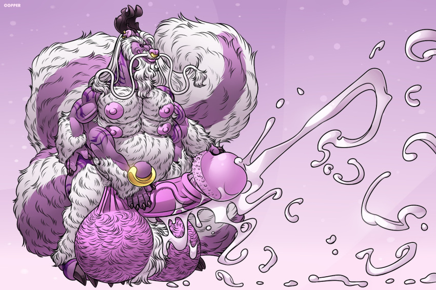 4_arms 4_nipples 4_pecs afoxywitch after_vore anthro balls big_balls big_penis bodily_fluids cum dragon duo ejaculation excessive_cum excessive_genital_fluids genital_fluids genitals hi_res huge_balls huge_cock hybrid hyper hyper_balls hyper_genitalia hyper_penis inside_balls mammal mephitid multi_arm multi_limb multi_nipple multi_pec mythological_creature mythological_scalie mythology nipples pecs penile penis scalie skunk solo vore