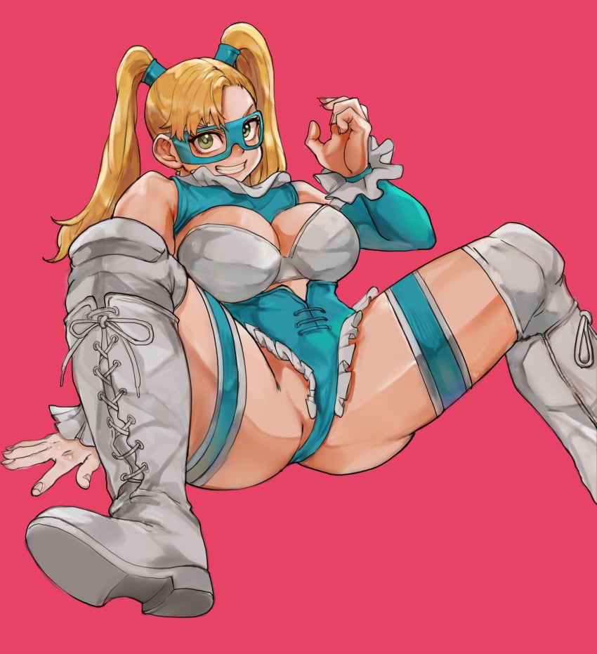 1girls capcom female hajime_(kuninotokotatinokami) rainbow_mika street_fighter