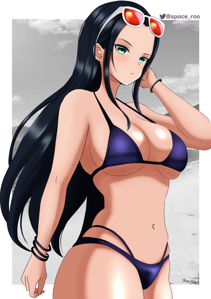 1girls female nico_robin one_piece solo solo_female space_roo tagme