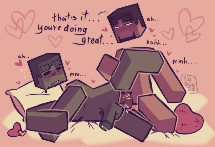 Herobrine (Minecraft) Rule 34 Image
