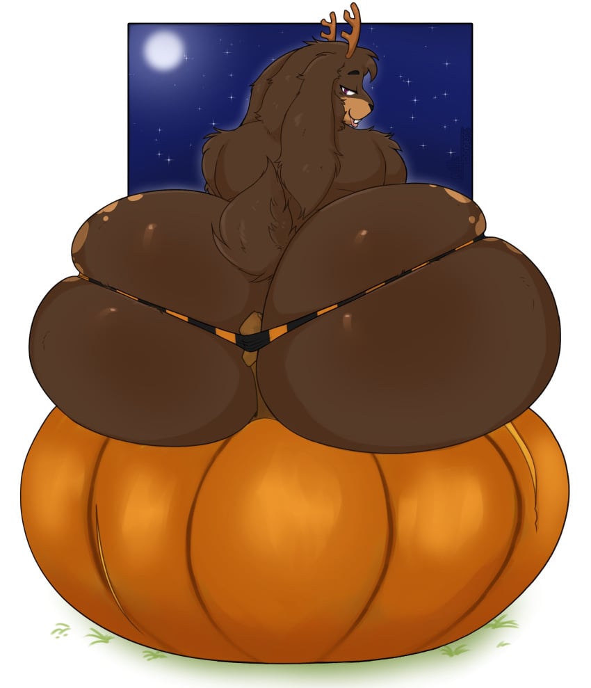 big_ass bubble_butt female furry huge_ass kibblesyourbits tagme thick_thighs wide_hips