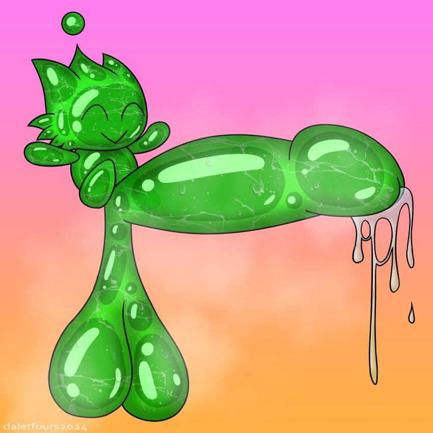 1:1 absurd_res balls big_balls big_penis bodily_fluids chao_(sonic) closed_eyes daletfours dripping erection genital_fluids genitals glistening glistening_body goo_creature gradient_background green_body hi_res honeydew_(daletfours) horn huge_balls huge_cock hyper hyper_balls hyper_genitalia hyper_penis leaking_precum male musk musk_clouds musky_balls musky_penis nude penis precum precum_drip saggy_balls sega simple_background small_but_hung smile solo sonic_the_hedgehog_(series) steam sweat sweaty_balls sweaty_genitalia sweaty_penis translucent translucent_body translucent_penis