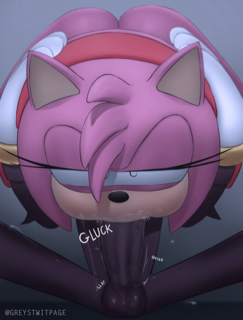 1boy 1boy1girl 1girl 69 amy_rose anthro ass big_penis black_fur blowjob fellatio female_focus furry gloves grabbing_another's_head greystwitpage_(artist) headband hedgehog inhibitor_ring long_penis looking_at_viewer male/female penis pink_fur precum red_headband shadow_the_hedgehog sonic_(series) sonic_the_hedgehog_(series) spread_legs straight tremble_lines tremble_spikes