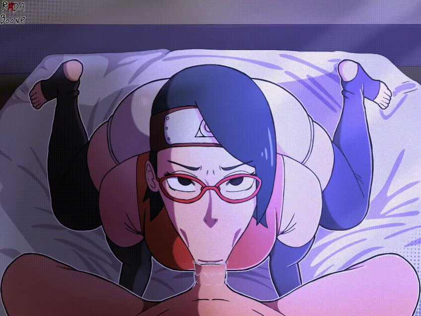 big_ass blowjob blowjob_face blowjob_pov boruto:_naruto_next_generations bouncing_breasts clothed clothed_female_nude_male deep_blowjob deepthroat feet fellatio fellatio_gesture looking_at_viewer naruto night pov pov_blowjob rada_boone round_ass sarada_uchiha sloppy_blowjob sloppy_deepthroat sloppy_fellatio