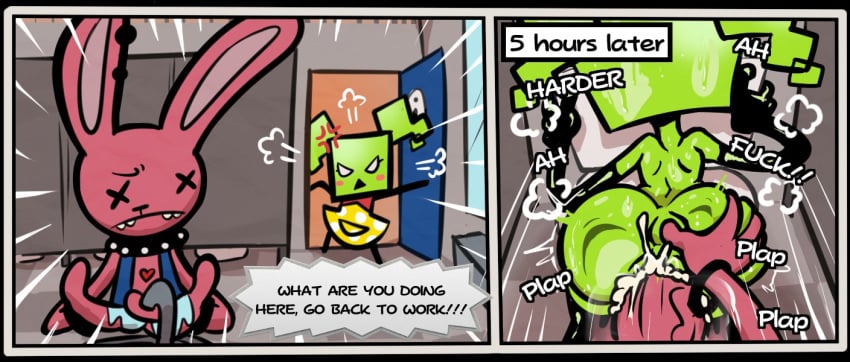 2025 2_panel_comic 4_fingers anal anal_fingering anal_sex angry anthro anthro_only anthro_penetrating anthro_penetrating_female anthro_penetrating_humanoid anus armwear ass bathroom bav bent_over big_butt big_penis black_armwear black_bracelet black_clothing black_collar black_ear_piercing black_elbow_gloves black_gloves black_handwear black_legwear black_nose black_text black_text_outline black_thigh_highs blue_clothing blue_door blue_jacket blue_topwear blush blush_stickers bodily_fluids bow_tie bracelet butt_grab checkered checkered_floor clothed clothed_female clothed_humanoid clothing cloud_emanata collar comic cross-popping_vein cum cum_from_vagina cum_in_vagina cum_inside digital_media_(artwork) doggy_style dress duo ear_piercing elbow_gloves emanata english_text exclamation_point faucet female female_humanoid female_on_anthro female_penetrated fingering fingers from_behind_position fur genital_fluids genitals glistening glistening_armwear glistening_back glistening_body glistening_butt glistening_clothing glistening_elbow_gloves glistening_gloves glistening_handwear glistening_skin glistening_thighs gloves green_anus green_body green_butt green_hair green_skin green_vulva grey_speech_bubble hair hand_on_butt handwear harder humanoid humanoid_genitalia humanoid_on_anthro humanoid_penetrated humanoid_penis humanoid_vulva inside instant_loss_2koma interspecies jacket jewelry lagomorph legwear leporid male male/female male_on_humanoid male_penetrating male_penetrating_female male_penetrating_humanoid mammal mario_(series) mario_bros mimi_(paper_mario) mimi_(super_paper_mario) moan multicolored_clothing multicolored_dress nintendo onomatopoeia open_clothing open_jacket open_mouth open_topwear opening_door overbite paper_mario penetration penis piercing pink_blush plap pointy_speech_bubble polka_dot_dress profanity public_restroom rabbit red_body red_bow_tie red_fur red_penis sex sink size_difference small_dom_big_sub sound_effects speech_bubble square_(anatomy) sweat sweaty_back sweaty_body sweaty_butt sweaty_head sweaty_skin tan_inner_ear teeth text thick_thighs thigh_highs thober_(bav) toilet topwear twintails two_tone_clothing two_tone_dress vein veiny_penis washing_hands water white_text white_text_box wide_hipped_female wide_hipped_humanoid wide_hips window x_eyes yelling yellow_clothing yellow_dress