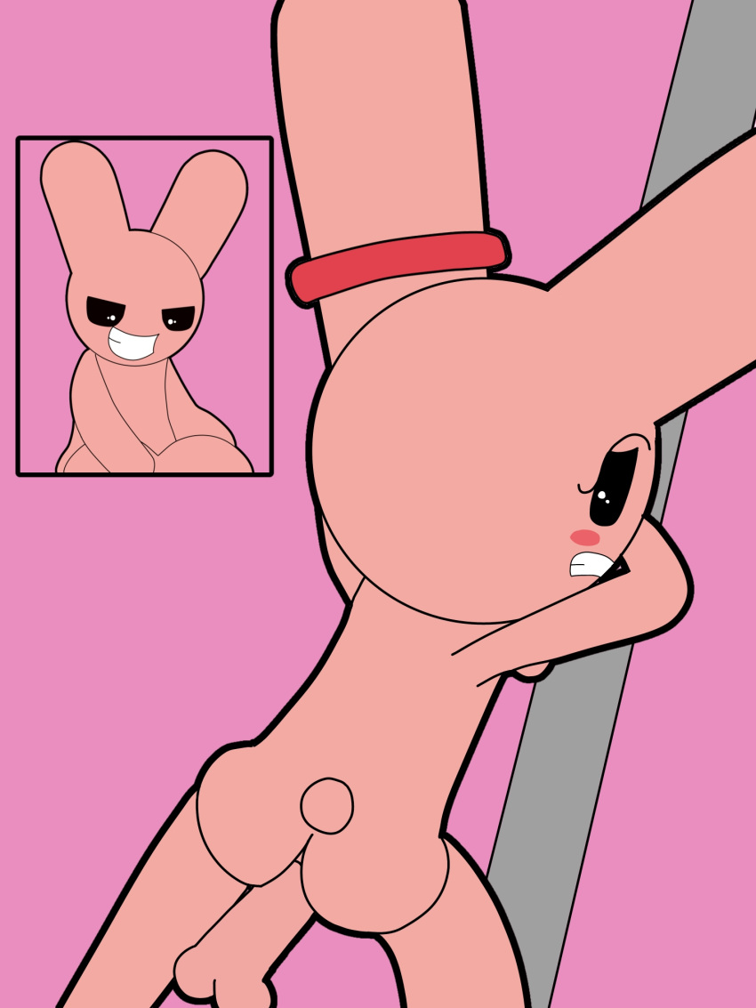 anthro bunny_maloney bunny_maloney_(character) candy_bunny female furry male penis penis_in_pussy pole rabbit rabbit_ears sex tagme