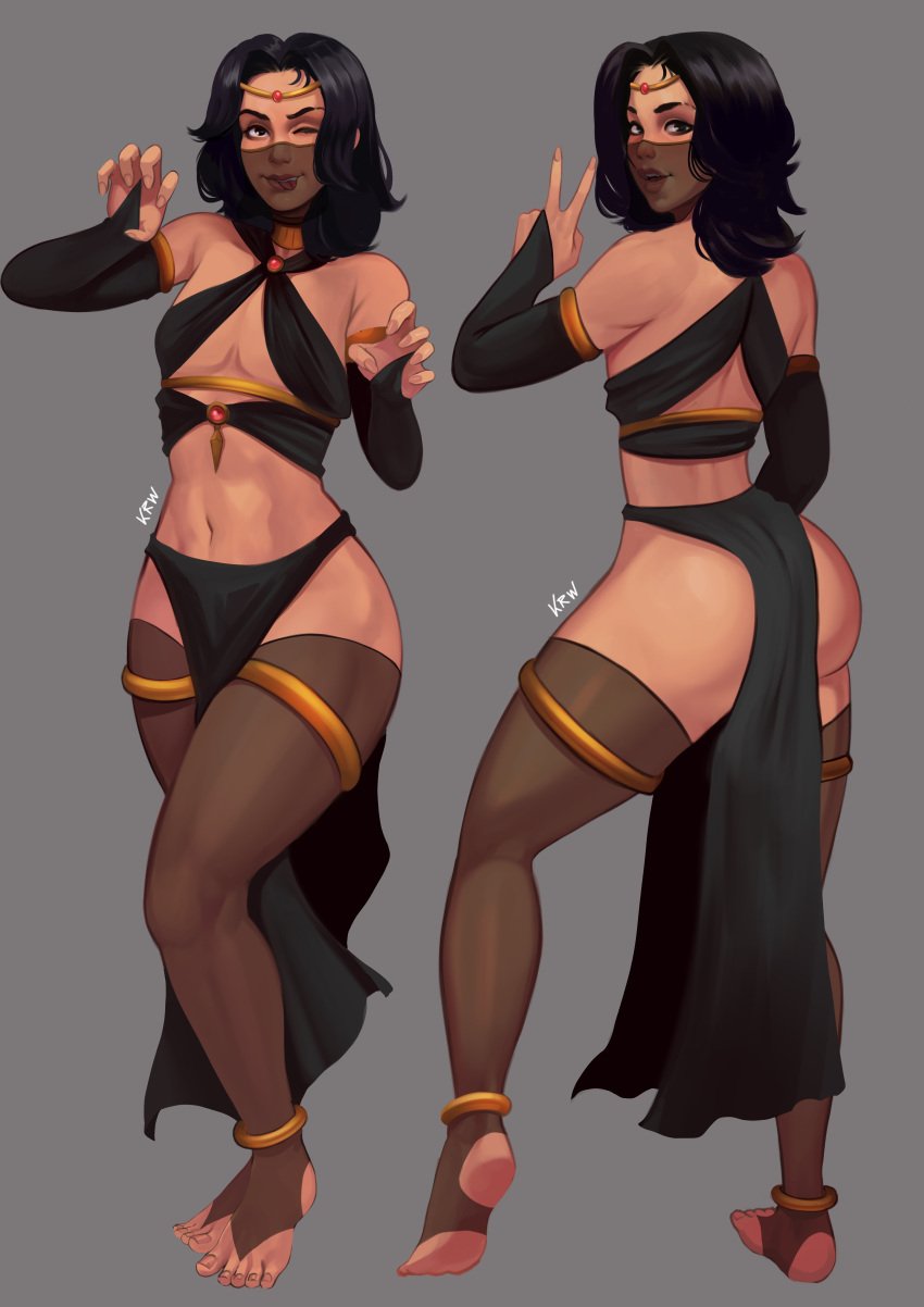 1femboy aly_zarathustra ambush_(trap) androgynous ass big_ass black_hair crossdressing cute cute_face cute_male dancer_outfit femboy gay girly goth krwdraws long_hair mage reference_sheet seductive sexy_clothing sissy thick_thighs thighs trap yaoi