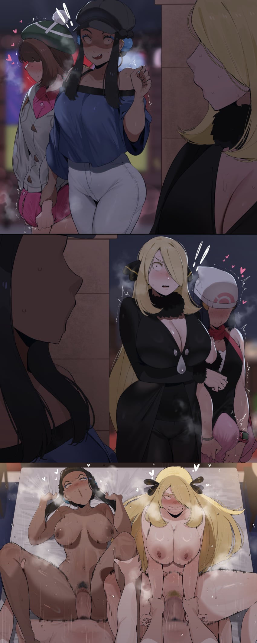 Cynthia (Pokemon) Rule 34 Image