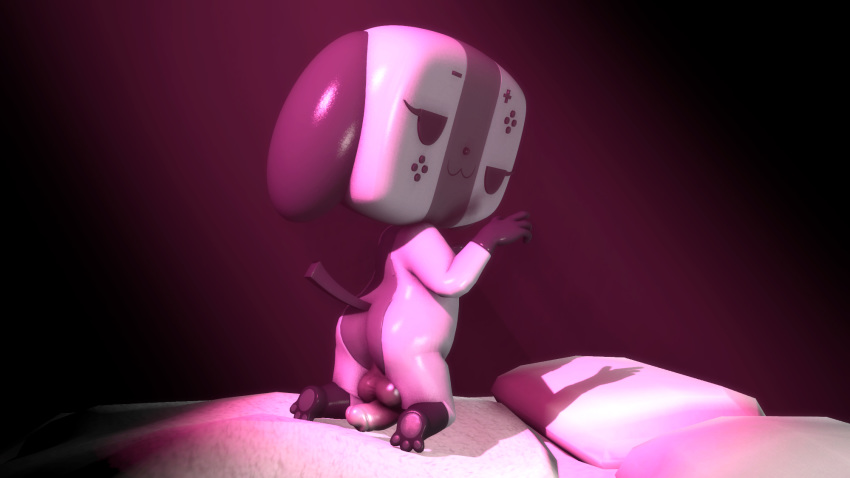 3d animate_inanimate ass canine flaccid male_only mammal mrflaptastic nintendo nintendo_switch penis solo source_filmmaker switch_dog