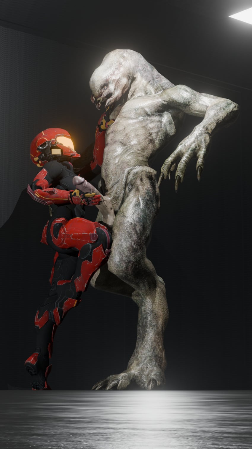 1boy 1girl 2d 2d_(artwork) 2d_artwork 2girls 3d_render alien alien_genitalia alien_humanoid ass balls big_ass big_breasts breasts brown_eyes brown_hair captured dark-skinned dark_skin dubious_consent female halo halo_(series) human_female interspecies krita_(artwork) larger_male light-skinned light_skin male monster nude nude_female olympia_vale rasult-fy red_hair render sangheili sexy sexy_body sexy_female sexy_pose sharp_teeth short_hair sinister size_difference slave smaller_female soldier spartan spartan_(halo) spartan_iv_(halo) squeezing squeezing_butt tight_clothing tight_fit woman_in_suit woman_only