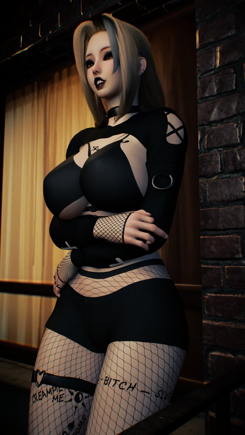 Tsunade (Blacked) Rule 34 Image