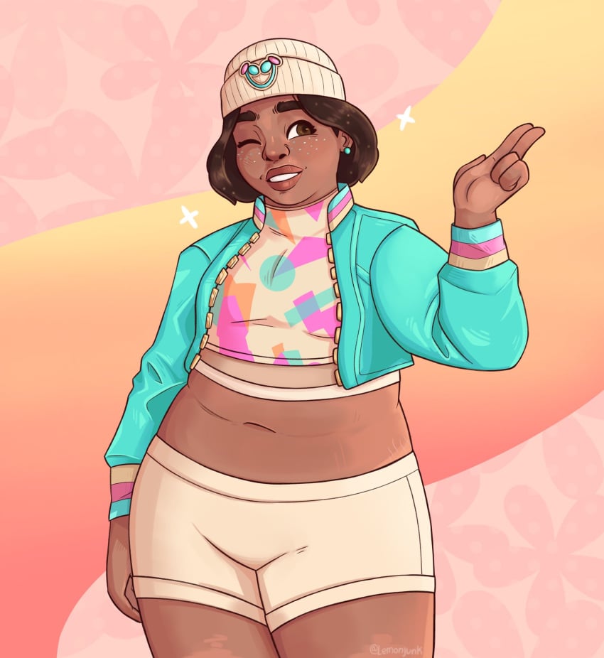 chubby clothing opal_(fortnite) tagme