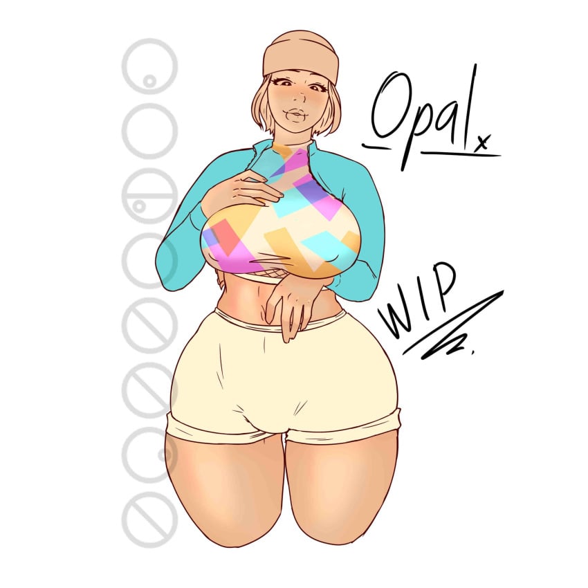 beach chubby clothing fortnite ice_cream opal_(fortnite)