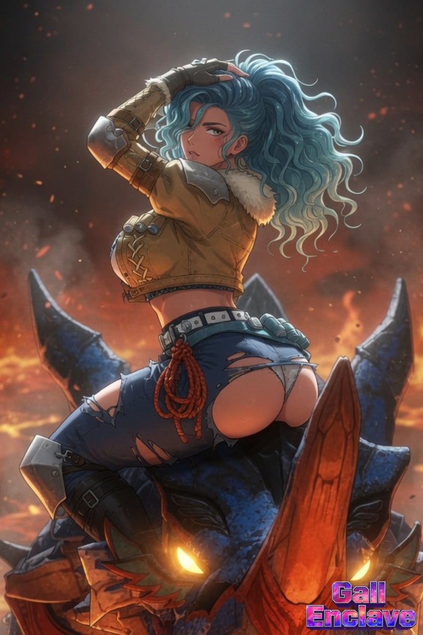Big Ass (Female) Rule 34 Image