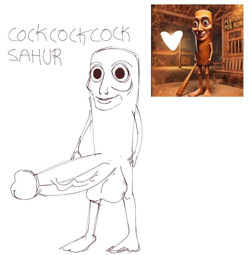 Tung Tung Tung Sahur (Italian Brainrot) Rule 34 Image