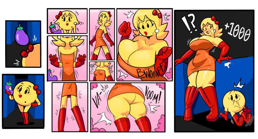 Ms. Pac-Man (Pac-Man (Series)) Rule 34 Image