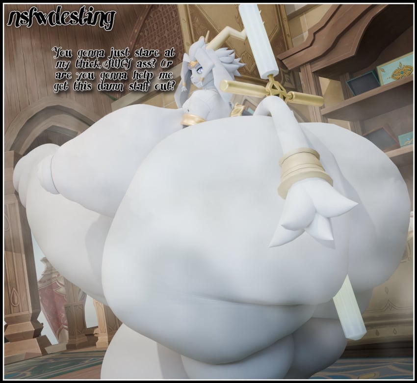 hyper_ass hyper_breasts hyper_penis nsfwdestiny pseudoregalia sybil_(pseudoregalia) tagme