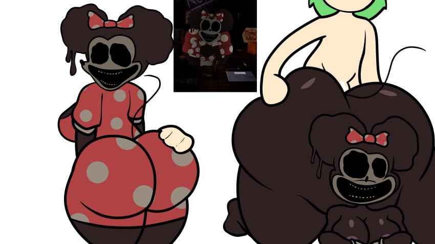 breasts creepy disney fat_ass five_nights_at_treasure_island fnati jp20414_(artist) minnie_mouse mr.jeffrey rat reference_image sex