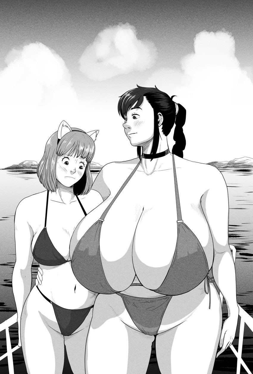 big_breasts breasts female female_only harorlood marina_(harorlood) original original_character tagme twitter_link