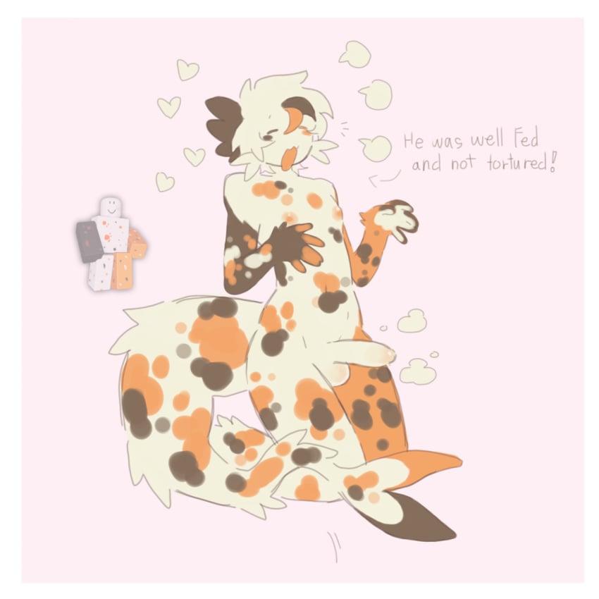fish_tail fur happy heart koi lonelykoi male ocean_terror roblox roblox_myth robloxian talking