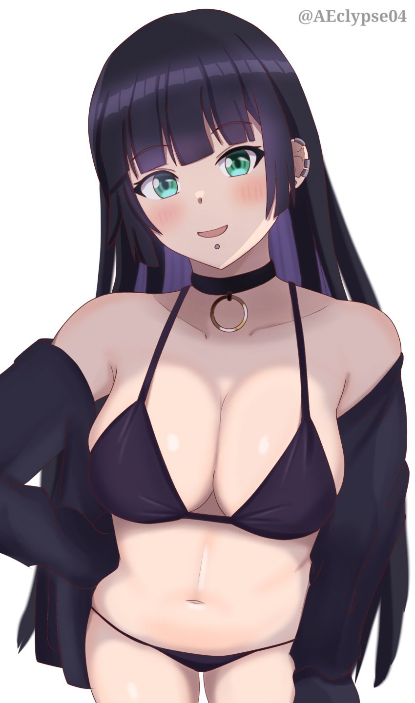 1girls adult adult_female bare_belly bare_chest bare_hips bare_legs bare_midriff bare_navel bare_shoulders bare_skin bare_thighs belly belly_button bikini bikini_bottom bikini_top black_hair black_hair_female blunt_bangs blush blush_face blushing_at_viewer blushing_female blushing_lines bocchi_the_rock! breasts busty busty_female busty_girl choker cleavage collarbone curvaceous curvaceous_body curvaceous_female curvaceous_figure curvaceous_hips curvy curvy_body curvy_female curvy_figure curvy_hips ear_piercing ear_piercings eclypse exposed_belly exposed_chest exposed_hips exposed_legs exposed_midriff exposed_navel exposed_shoulders exposed_skin exposed_thighs eyebrows_visible_through_hair female female_focus female_only green_eyes green_eyes_female halterneck head_tilt high_resolution highres hourglass_figure large_breasts lean_figure lips long_hair looking_at_viewer mature mature_female midriff mouth_piercing narrow_waist navel off_shoulder open_mouth open_mouth_smile pa-san parted_lips pierced_ear pierced_ears shoulders simple_background slender_body slender_waist slim_waist smile smiley_face smiling smiling_at_viewer solo standing string_bikini swimsuit swimwear thick_thighs thighs tilted_head tongue upper_body white_background wide_hips