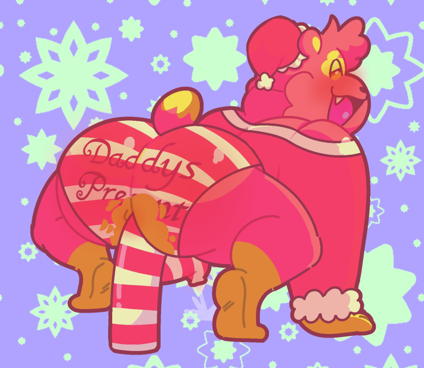 1boy 1male anthro anthro_only anukkyt bottom_(anukkyt) christmas christmas_clothing christmas_hat christmas_headwear christmas_outfit chubby chubby_anthro chubby_belly chubby_cheeks chubby_male daddy daddy_kink dildo dildo_in_ass dildo_insertion dildo_penetration dildo_riding dildo_sitting fat fat_ass fat_butt fat_man furry furry_ass furry_male furry_only gay gay_male looking_pleasured male male_focus male_only oc original_character original_characters partially_clothed partially_clothed_anthro partially_clothed_male penetrated penetrated_male pleasure pleasure_face pleasured pleasured_male riding riding_dildo riding_toy ripped ripped_clothing ripped_pants ripped_underwear solo solo_anthro solo_focus solo_male