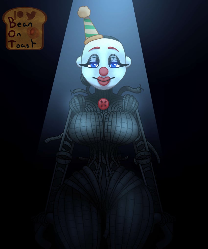 beanontoast big_breasts ennard_(fnafsl) female five_nights_at_freddy's five_nights_at_freddy's:_sister_location robot solo wires