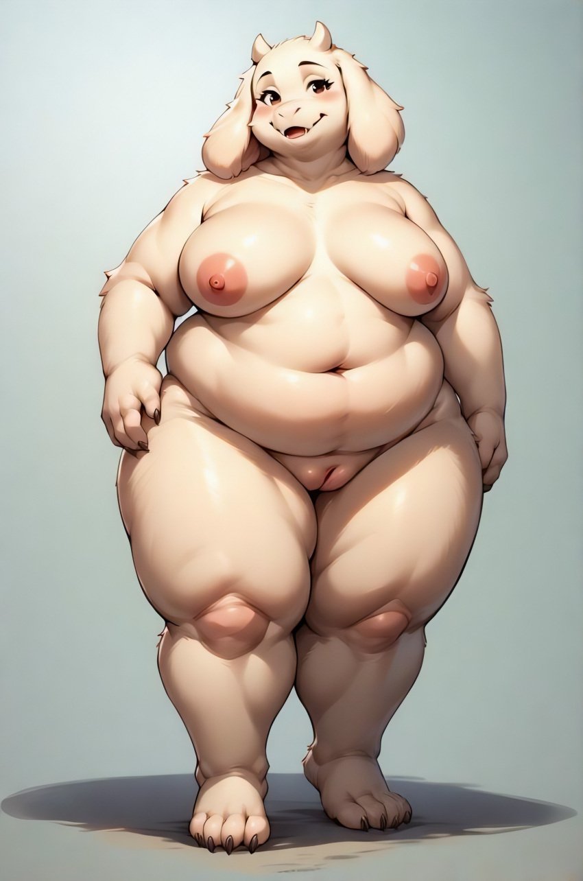 1girls ai ai_assisted ai_generated anthro anthro_female anthro_only bbw big_breasts bluesky breasts curvy curvy_body curvy_female curvy_figure curvy_hips curvy_thighs deltarune deviantart fat fat_thighs female female_anthro female_only furry furry_female furry_only goat goat_girl goat_humanoid nipples nude nude_anthro nude_female obese obese_anthro obese_female overweight overweight_anthro overweight_female plump plump_thighs pussy thick_thighs toriel twitter undertale undertale_(series) wide_hips yaenzis