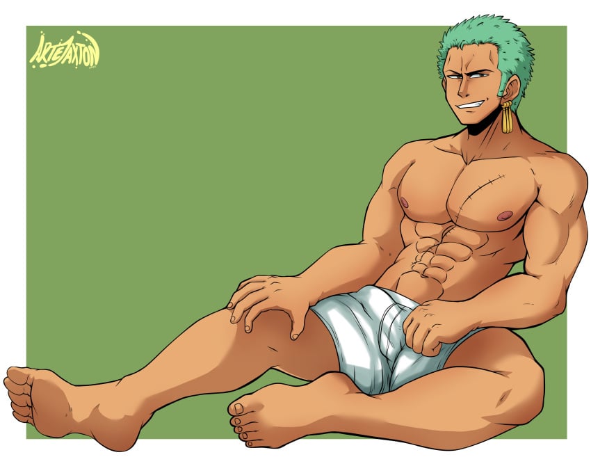 Roronoa Zoro (Zoro (One Piece)) Rule 34 Image