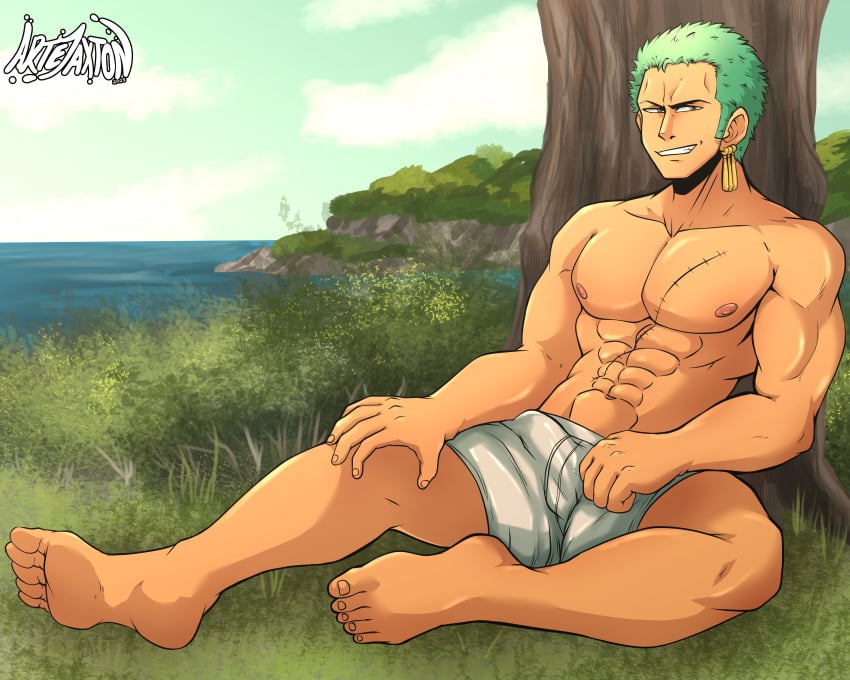 Roronoa Zoro (Zoro (One Piece)) Rule 34 Image