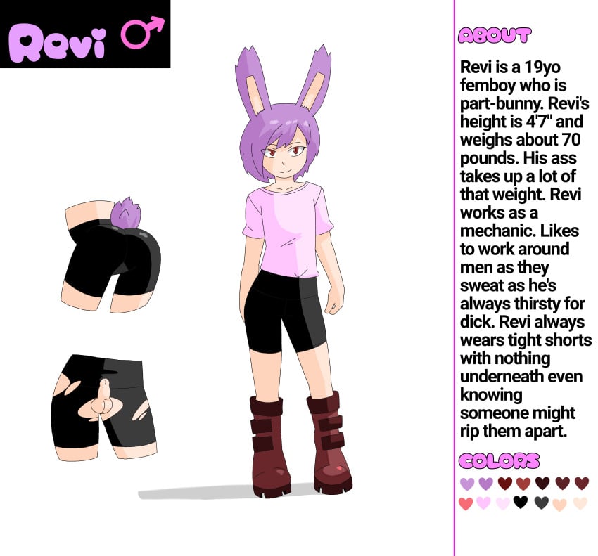 bunny_ears character_bio femboy lewderthanblue lust_phantom oc original original_character revi(lp)