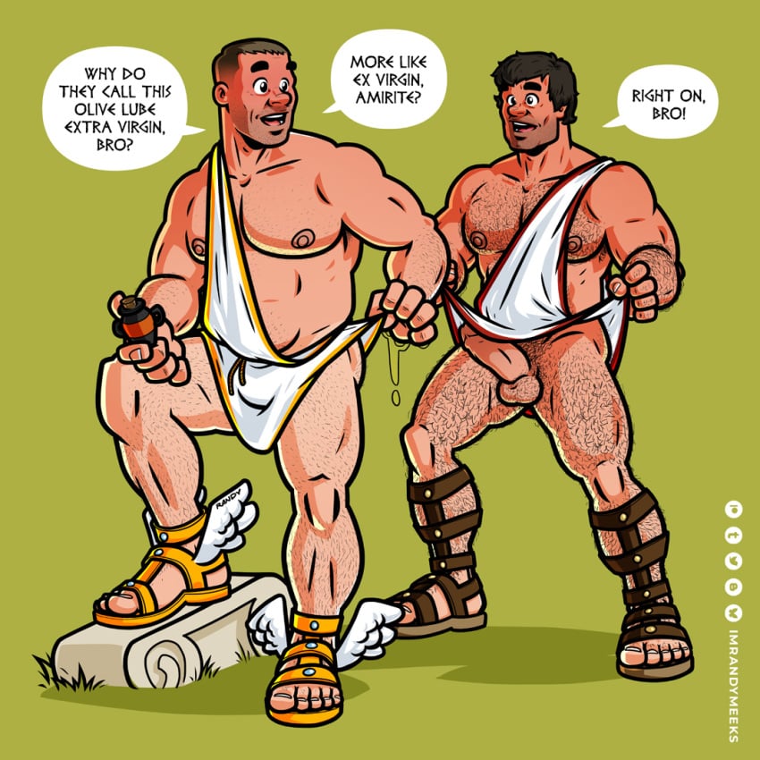 2males banter bara big_biceps big_penis boner bottomless_male bromance brown_hair buzzcut chiton crossover cum_drip facial_hair five_o'clock_shadow hairy_armpits hairy_arms hairy_balls hairy_chest hairy_fingers hairy_hands hairy_legs hairy_male hairy_pubes hairy_stomach hairy_thighs half_naked_male hard_cock hard_nipples hard_penis henry_cavill imminent_gay_sex imminent_rough_sex immortals_(2011) lifting_shirt lifting_shirt_up looking_back_at_partner lube_drip messy_hair muscular_males perseus poppers randyslashtoons sam_worthington sandals shaved_sides short_hair six_pack slightly_chubby_male stubble theseus unshaven_face wings_on_footwear wrath_of_the_titans_(2012)