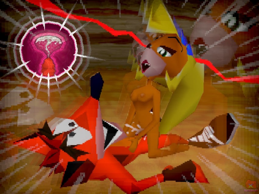 accessory activision anthro bandicoot bodily_fluids breasts brother_(lore) brother_and_sister_(lore) cervical_penetration clothing coco_bandicoot crash_(series) crash_bandicoot cum cum_in_pussy cum_in_uterus cum_inside duo female fingerless_gloves flower flower_in_hair footwear genital_fluids gloves hair hair_accessory handwear incest_(lore) low_poly male male/female mammal marsupial nude penetration plant retr0filex shoes sibling_(lore) sister_(lore) small_breasts uterus vaginal_penetration vaginal_penetration x-ray_view