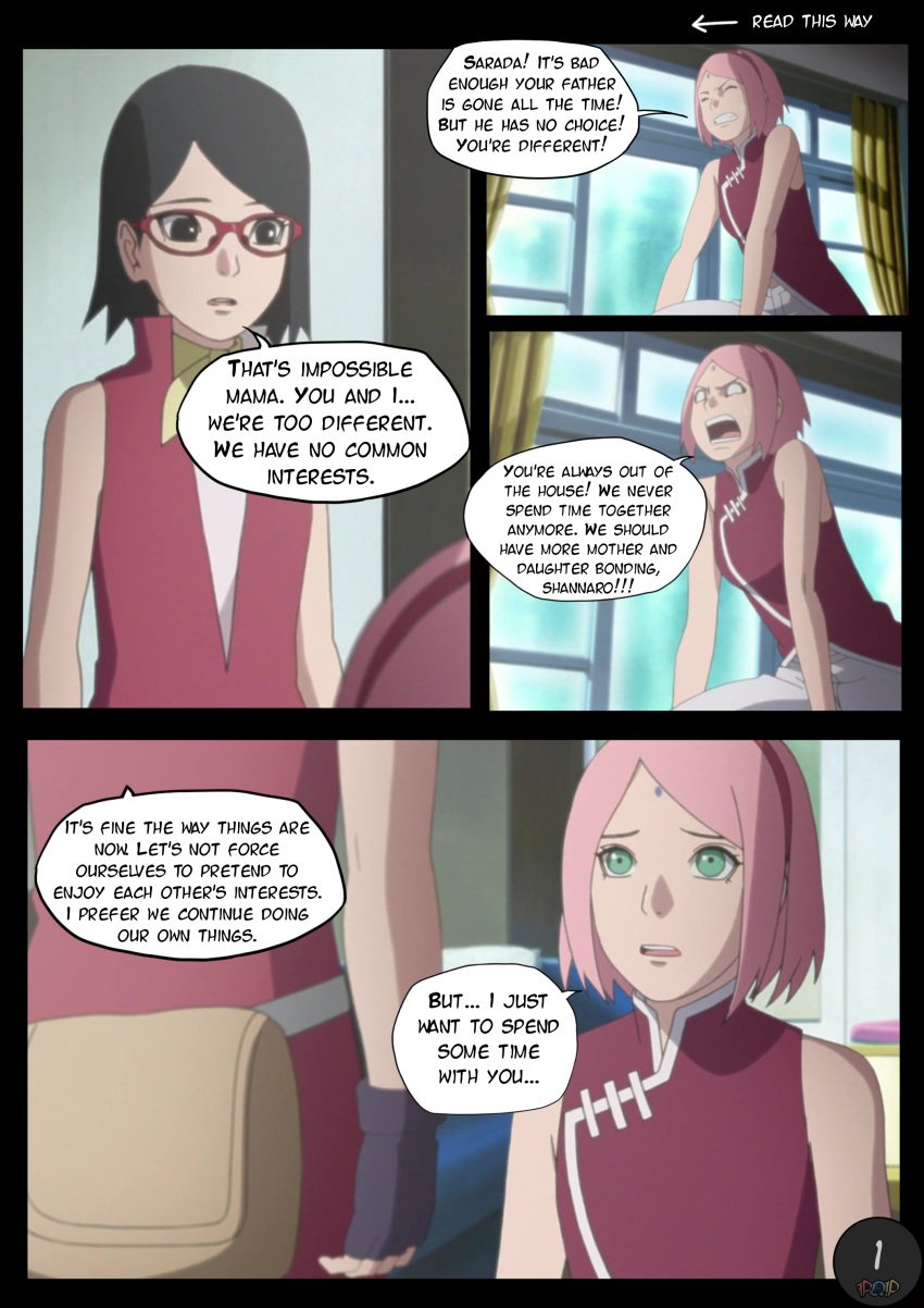 boruto:_naruto_next_generations comic commentary dialogue english_text naruto naruto_(series) pqp sakura_haruno sarada_uchiha story text