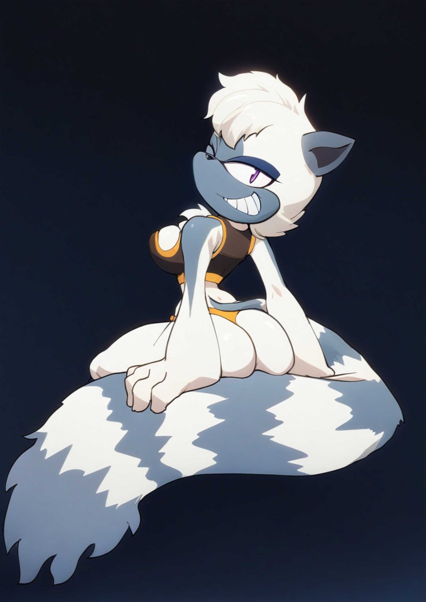 1girls apsel_bluestar female solo solo_female sonic_(series) sonic_the_hedgehog_(series) tagme tangle_the_lemur