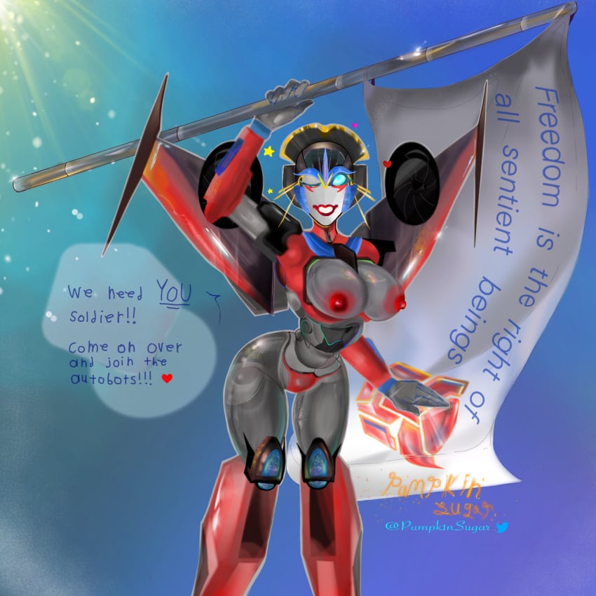 autobot female_only femme nudity transformers windblade