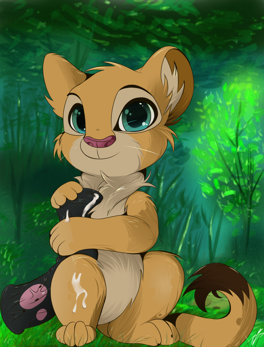 anthro cub disney feline furry mammal nala penis the_lion_king uvfox young