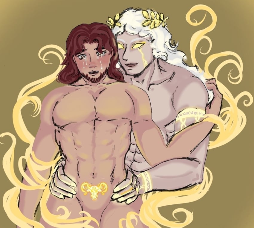 epic_the_musical gay greek_mythology male odysseus odyssey pubic_tattoo tagme tattoo yaoi zeus