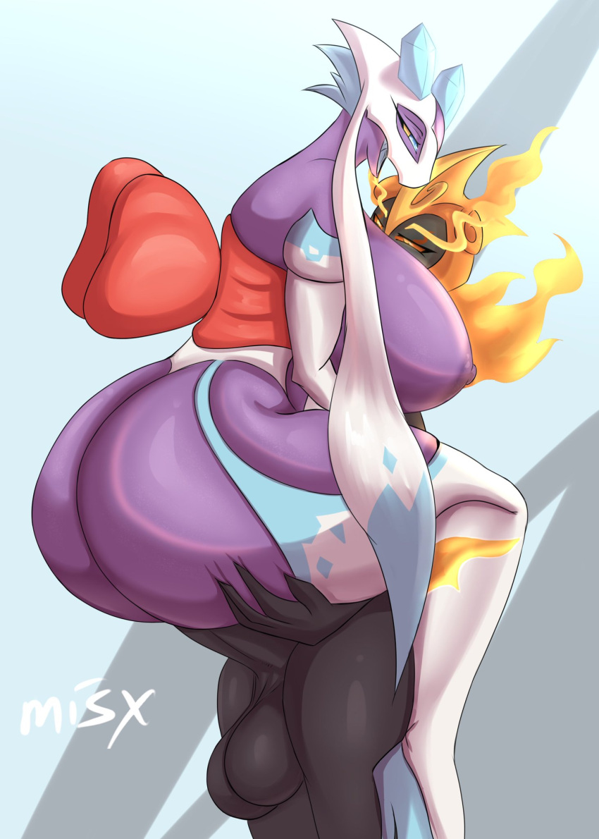 big_ass big_breasts breasts female froslass pokemon pokemon_(species) tagme thick_thighs