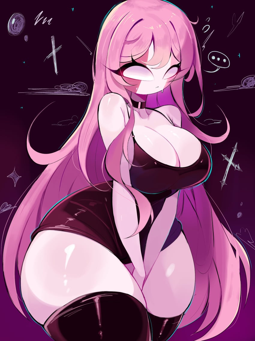 1female 1girls breasts female female_focus female_only friday_night_funkin friday_night_funkin_mod girl girls_only rox_hoxten sarvente sarvente_(dokki.doodlez) sarvente_(friday_night_funkin) solo tagme thick_thighs thigh_highs thighhighs thighs thunder_thighs