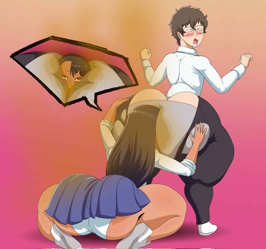 1boy 1girls big_penis big_thighs blush drooling enjoying_farting enjoying_farts enjoying_smell face_in_ass fart fart_cloud fart_fetish farting_in_face farting_on_face fat_ass fat_ass_femboy female femboy glasses hayase_nagatoro huffing huge_ass huge_butt male male_fart mrwastemaster mrwastemaster1 naoto_hachioji_(senpai) panties please_don&#039;t_bully_me,_nagatoro pleasure_face school_girl school_uniform schoolboy schoolgirl skirt sniffing sniffing_ass stain stained_panties stench stinky stinky_ass stinky_butt sweat sweat_stain sweaty_ass sweaty_butt tearing_clothes torn_clothes torn_clothing torn_pants voluptuous voluptuous_female voluptuous_femboy wide_hips