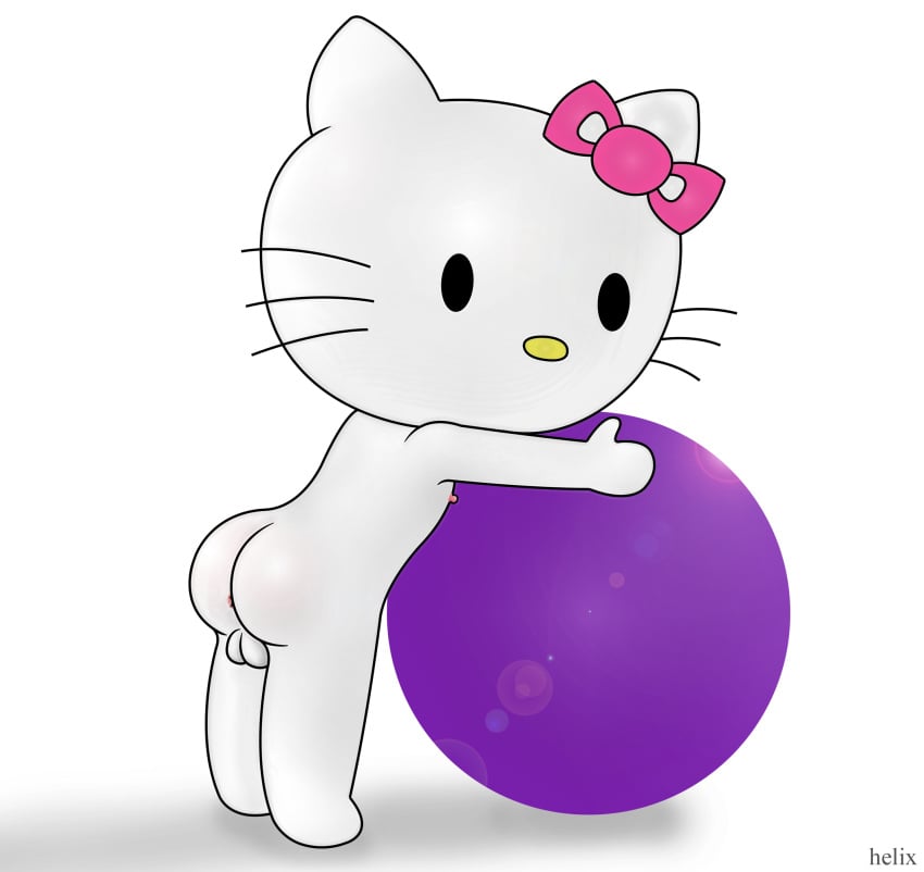 flat_chest furry helix hello_kitty hello_kitty_(character) hello_kitty_(series)