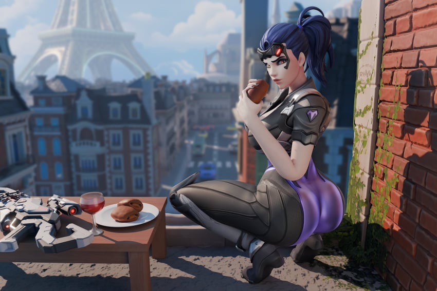 1girls 3d activision amelie_lacroix big_ass big_breasts big_thighs blizzard_entertainment breasts bust busty curvaceous curvy curvy_figure female hips huge_ass huge_breasts huge_thighs large_ass large_breasts large_thighs light-skinned_female light_skin mature mature_female overwatch overwatch_2 rhywlad slim_waist thick thick_hips thick_legs thick_thighs thighs voluptuous waist wide_hips widowmaker