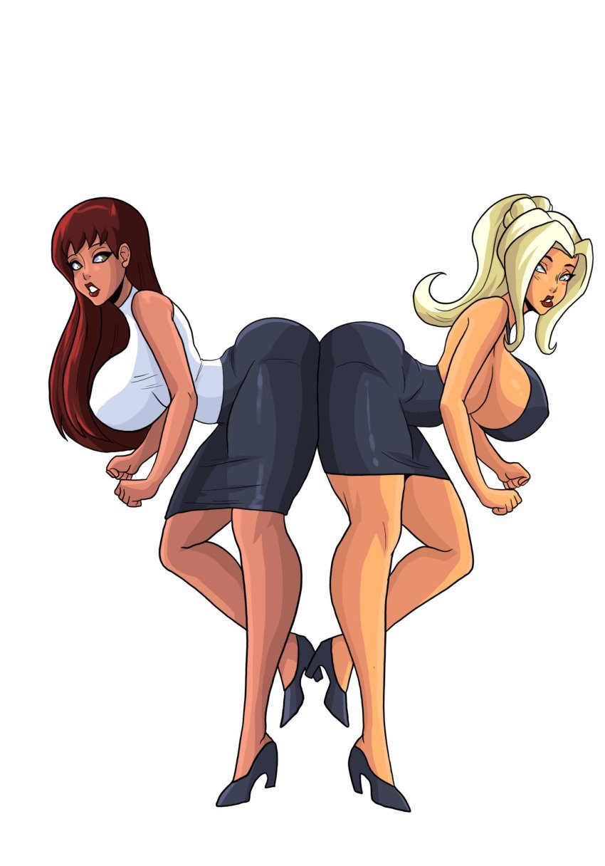 2girls android big_ass big_breasts breasts curvaceous curvy curvy_figure dc dc_comics dcau digital_media_(artwork) draci_mason female gynoid hips hourglass_figure huge_ass huge_breasts humanoid lana_lang lana_lang_(dcau) large_ass large_breasts legs mature mature_female ninja-8004 robot robot_girl robot_humanoid slim_waist superman:_the_animated_series superman_(series) thick thick_hips thick_legs thick_thighs thighs voluptuous waist wide_hips
