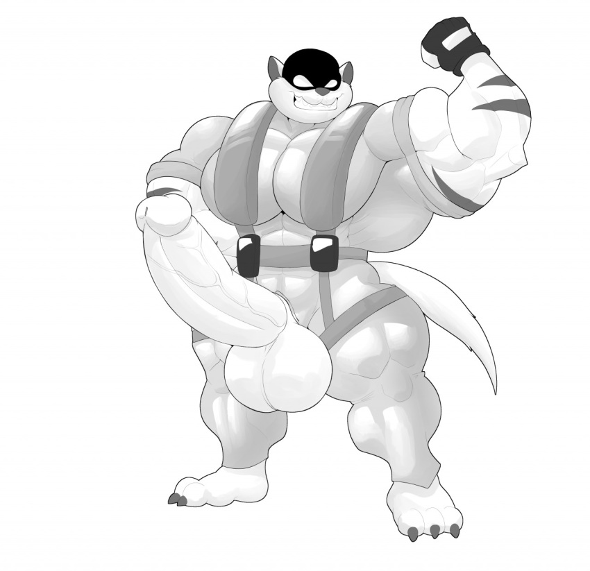 abs balls biceps big_penis domestic_cat feline male muscles muscular muscular_arms muscular_legs muscular_male muscular_thighs pecs penis swat_kats t-bone testicles uknownwolf