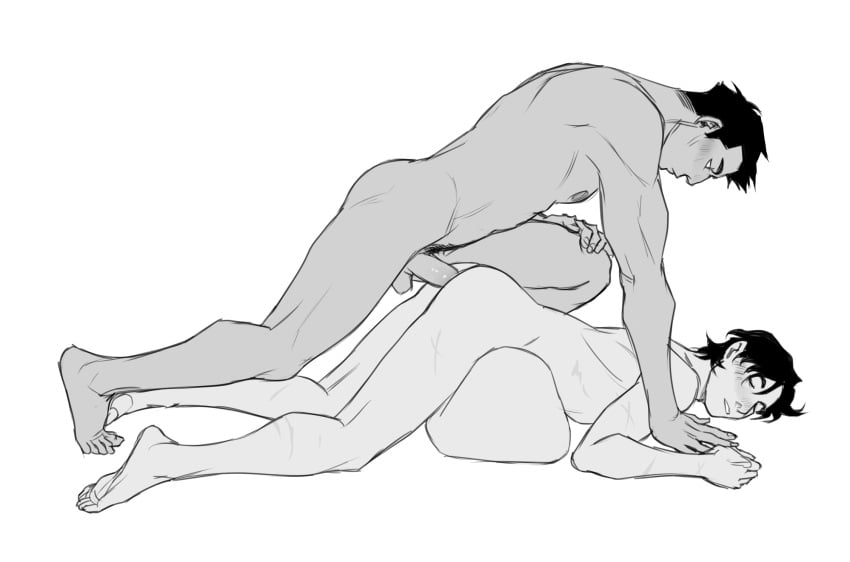 2boys anal batman_(series) conner_kent dc_comics kaciart male pillow superman_(series) tagme tim_drake yaoi