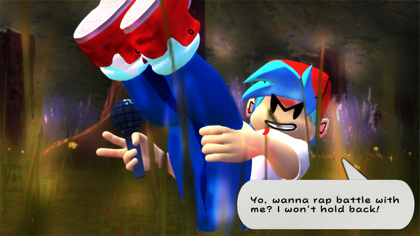 Boyfriend (Friday Night Funkin) Rule 34 Image