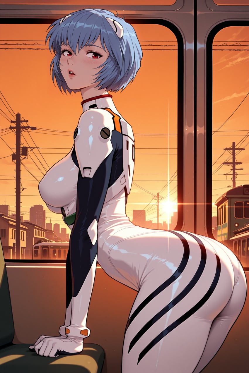 Rei Ayanami (Neon Genesis Evangelion) Rule 34 Image