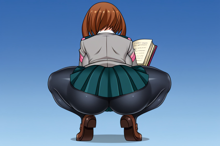 ai_generated female maplecat my_hero_academia ochako_uraraka