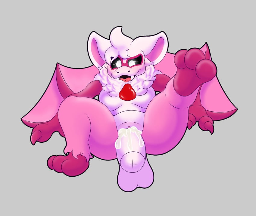 anthro bat bodily_fluids cum female genital_fluids genitals hi_res mammal mob_entertainment mrcold nightmare_critters poppy_playtime rabie_baby_(poppy_playtime) smiling_critters solo